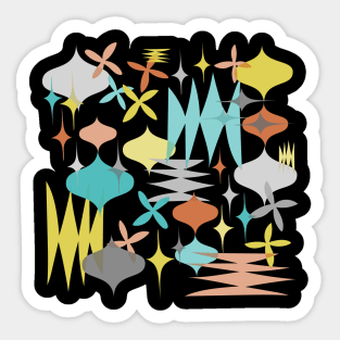 Mod Shapes Sticker